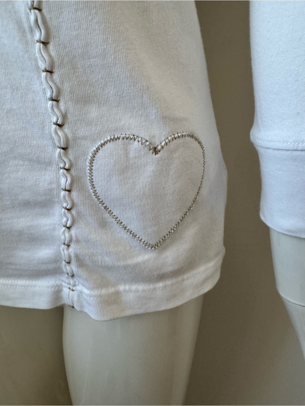 Juicy couture “J is for Jackass” rare vintage y2k white longsleeve tshirt - Picture 4 of 10